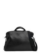 Tommy Hilfiger Th Premum Leather Duffle Svart