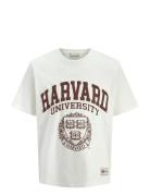 Jack & J S Jorharvard Tee Ss C.n Styd Ss25 Vit