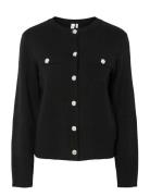 YAS Yaspimi Ls Knit Cardigan S. Svart