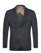 Lindbergh Black Superflex Half Lined Blazer Marinblå