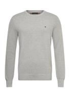 Tommy Hilfiger Essential Structure Crew Neck Grå