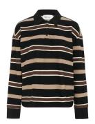 My Essential Wardrobe Salinamw Polo Blouse Svart