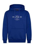 Tommy Hilfiger Oval Graphic Hoodie Blå