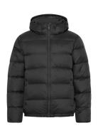 Calvin Klein Jeans Ls Nylon Zip Off Hood Down Puffe Svart