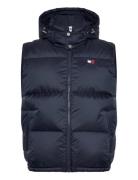 Tommy Jeans Tjm Alaska Down Vest Ext Marinblå