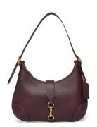 Coach Hamptons Hobo Burgundy