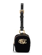 Lauren Ralph Lauren Velvet/Ntrl Smth-Mini Zp Pch-Pch-Sm Svart