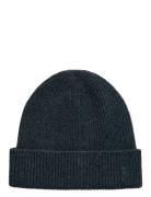 GANT Wool Ribbed Beanie Grå