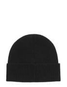 GANT Wool Ribbed Beanie Svart