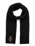 Lauren Ralph Lauren Polyester Blend-Cable Crest Ptch Sc Svart