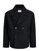 Jack & J S Jprbluasher Wool Blend Peacoat Svart