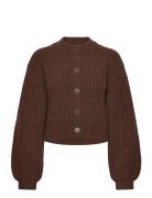Dante6 Dante6-Zinnia Chunky Wool Cardigan Brun