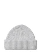 Selected Slhmason Merino Sailor Wool Beanie Grå