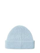 Selected Slhmason Merino Sailor Wool Beanie Blå