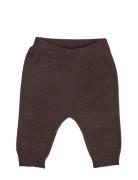 Smallstuff Pants, Flat Knit Merino Wool, Brown Brun