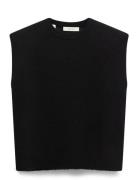 Selected Slflulu Sl Knit Vest Svart