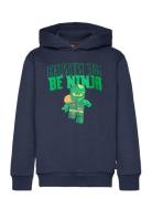 LEGO Kidswear Lwsaku 701 - Hooded Sweatshirt Marinblå
