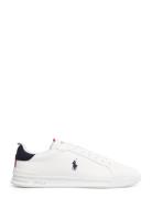 Polo Ralph Lauren Heritage Court Ii Leather Sneaker Vit