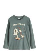 Lindex Minecraft Topp Grön