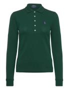 Polo Ralph Lauren Skinny-Fit Stretch Polo Shirt Grön