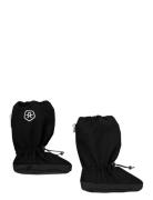 Color Kids Footies W. Anti Slip Svart