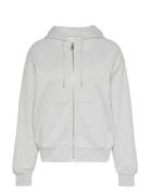 Calvin Klein Jeans Archive Logo French Terry Fz Hoo Grå