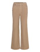 Vero Moda Vmtessa Hr Wide Corduroy Pants Ga Noos Beige