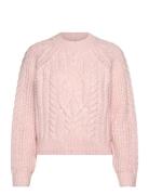 Vero Moda Vmjada Ls O-Neck Cable Pullover Rosa