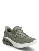 Skechers Women Bobs Arc Waves 2.0 Khaki Green