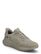 Skechers Men Bobs Squad Chaos Solid Step Khaki Green