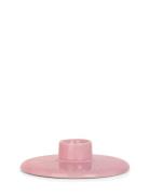 Lyngby Porcelæn Rhombe Color Kr Lysestage H3 Rosa Rosa