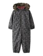 Name It Nmfsnow10 Suit Aop Fo Noos Marinblå