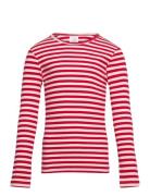 The New Tnmoore L_S Rib Tee Röd