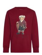 Ralph Lauren Kids 26/1 Jersey-Knt-T-Shirt Burgundy