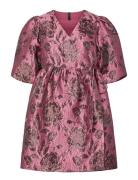 YAS Yasmarie 2/4 Wrap Dress - D2D Rosa