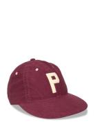 Polo Ralph Lauren Felt-Patch Chamois Ball Cap Burgundy