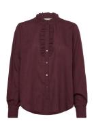 FREE/QUENT Shirt Burgundy