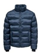 ONLY & SONS Onsunion Seamless Life Puffer Jacket Otw Marinblå