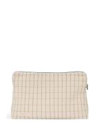 STUDIO FEDER Celia Toiletry Bag Beige