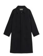 Woodbird Wbbergt Wool Coat Svart