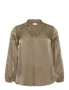 Kaffe Curve Kcmilia Blouse Guld