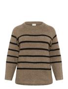 Kaffe Curve Kcerina Knit Pullover Brun