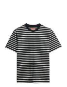 Superdry Merchant Stripe Tee Svart