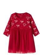 Name It Nbfri Ls Dress Röd