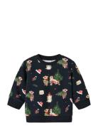 Name It Nbnrenu Ls Sweat Bru Marinblå