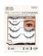 Ardell Pre-Mapped Extensions Wispy Svart