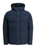 Jack & J S Jjglobal Puffer Jacket Marinblå