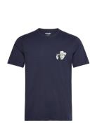Wrangler Small Graphic Tee Marinblå