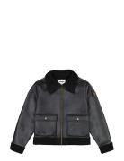 Wrangler Shearling Jacket Svart