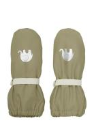 CeLaVi Padded Pu-Mittens W.fleece Grön
